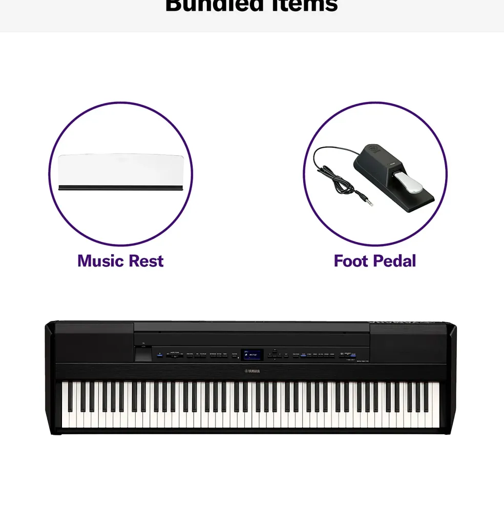 Yamaha P-515 Digital Piano Black