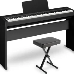 Yamaha P-143 88-Key Digital Piano With Stand and Bench