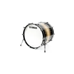 Yamaha Phoenix Bass Drum without Tom Mount 22 x 18 in. Textured Black Sunburst