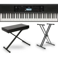 Yamaha PSREW320 76-Key Portable Keyboard Essentials Bundle