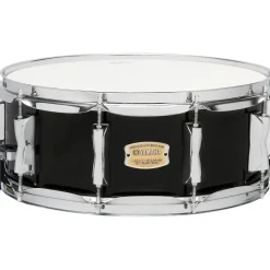 Yamaha Raven Black Stage Custom Birch Snare with Road Runner Bag