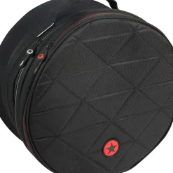 Yamaha Raven Black Stage Custom Birch Snare with Road Runner Bag