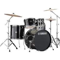 Yamaha Rydeen 5-Piece Shell Pack With 22" Bass Drum Black Glitter