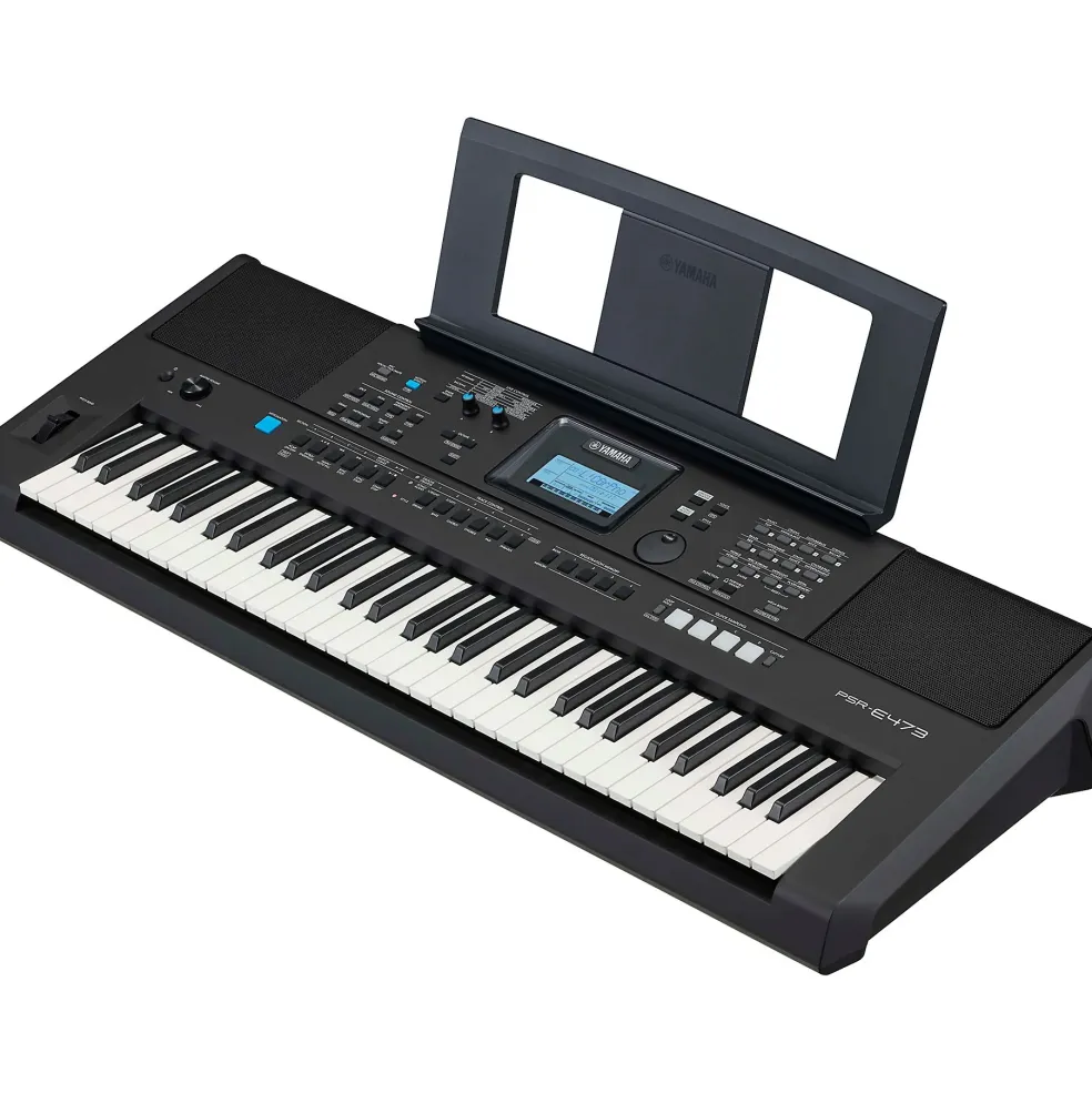 Yamaha Yamaha PSR-E473 High-Level Portable Keyboard Package Essentials Package