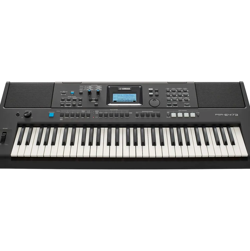 Yamaha Yamaha PSR-E473 High-Level Portable Keyboard Package Essentials Package