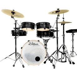 Zildjian ALCHEM-E Bronze EX Electronic Drum Kit With Simmons DA2112 Amp