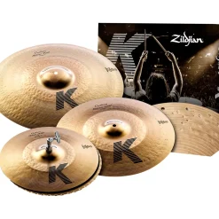 Zildjian K Custom Hybrid Cymbal Pack With Free 17" Hybrid Crash