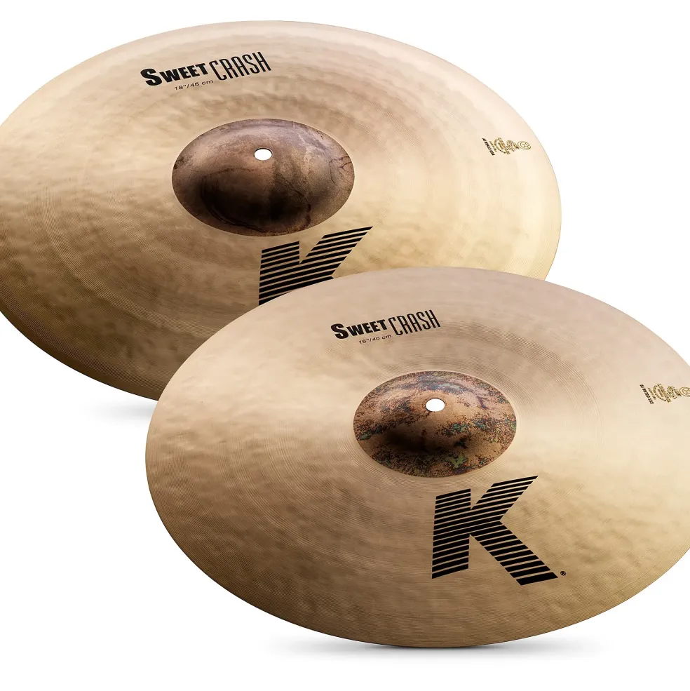 Zildjian K Sweet 16" and 18" Crash Cymbal Bundle
