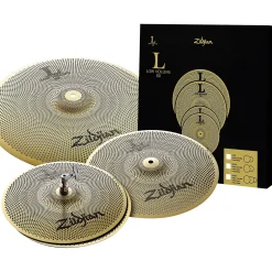 Zildjian L80 Series LV348 Low Volume Cymbal Box Pack With Free 18" Crash Ride