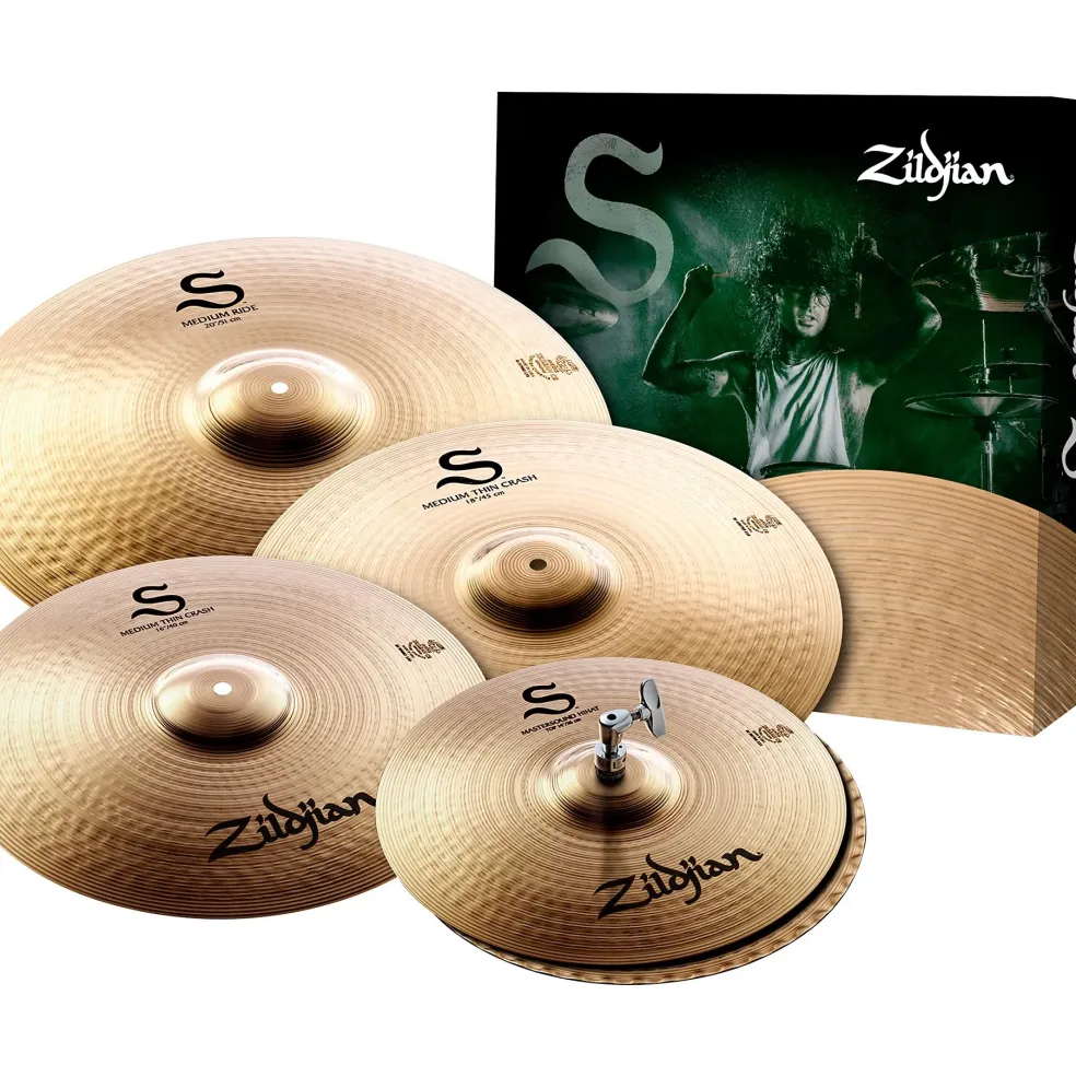 Zildjian S Family Performer Cymbal Pack With Free 18" Crash
