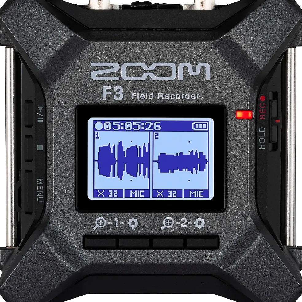 Zoom F3 MultiTrack Field Recorder