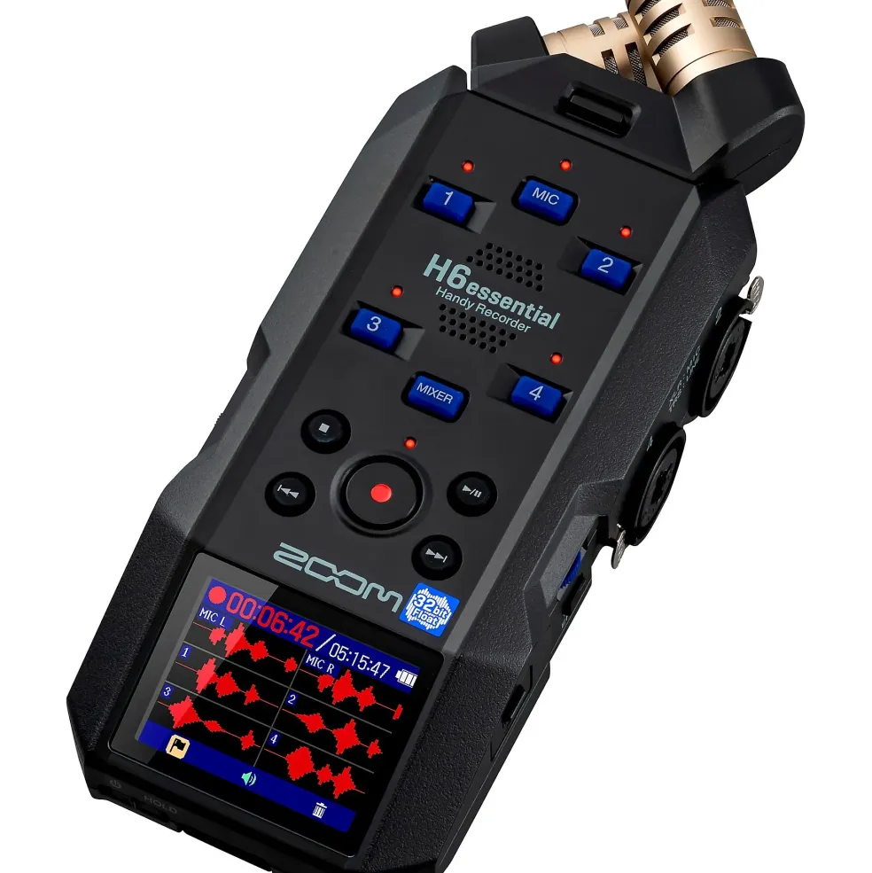 Zoom H6essential 32-Bit Float 6-Track Recorder