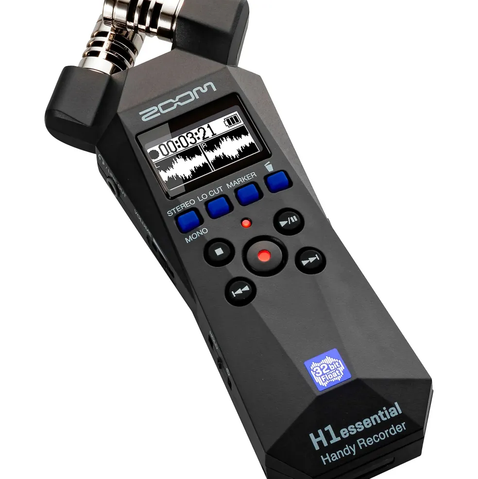Zoom H1essential 32-Bit Float Stereo Recorder