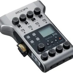 Zoom PodTrak P4 Portable Multitrack Podcast Recorder