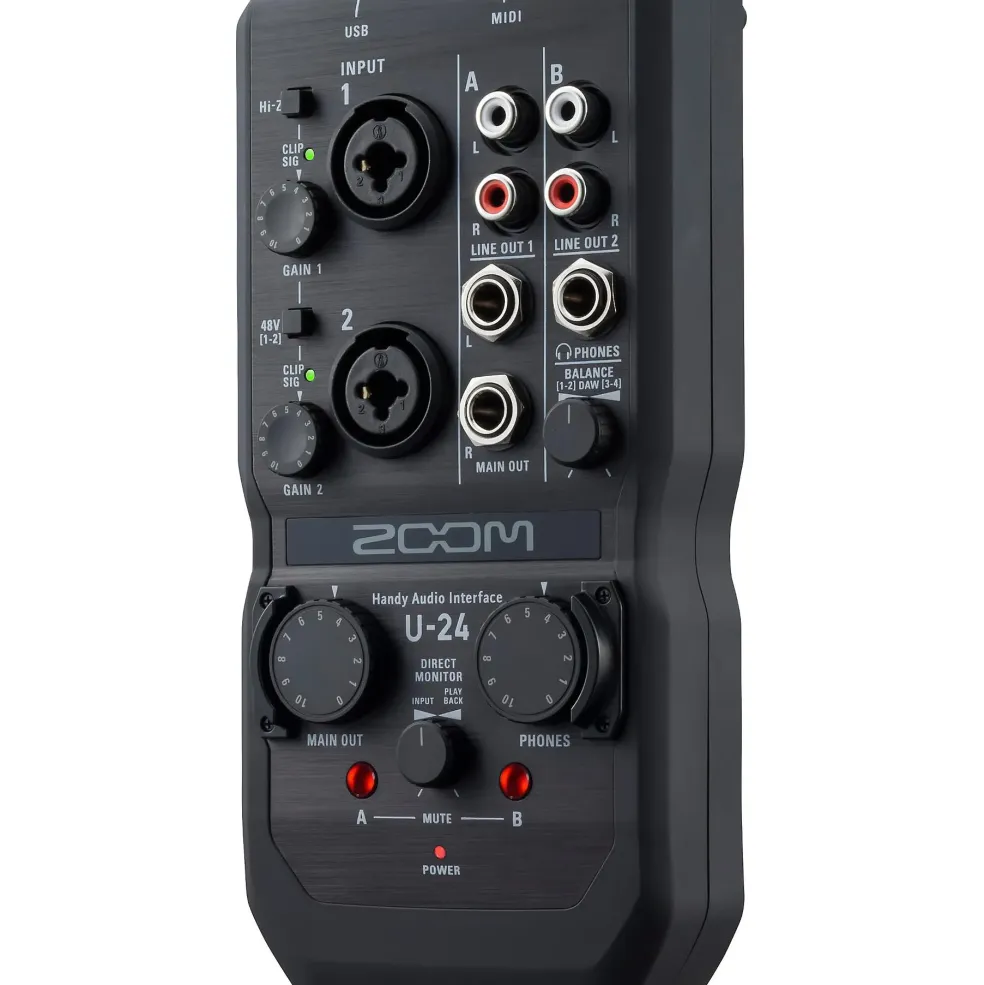 Zoom U-24 Handy Audio Interface