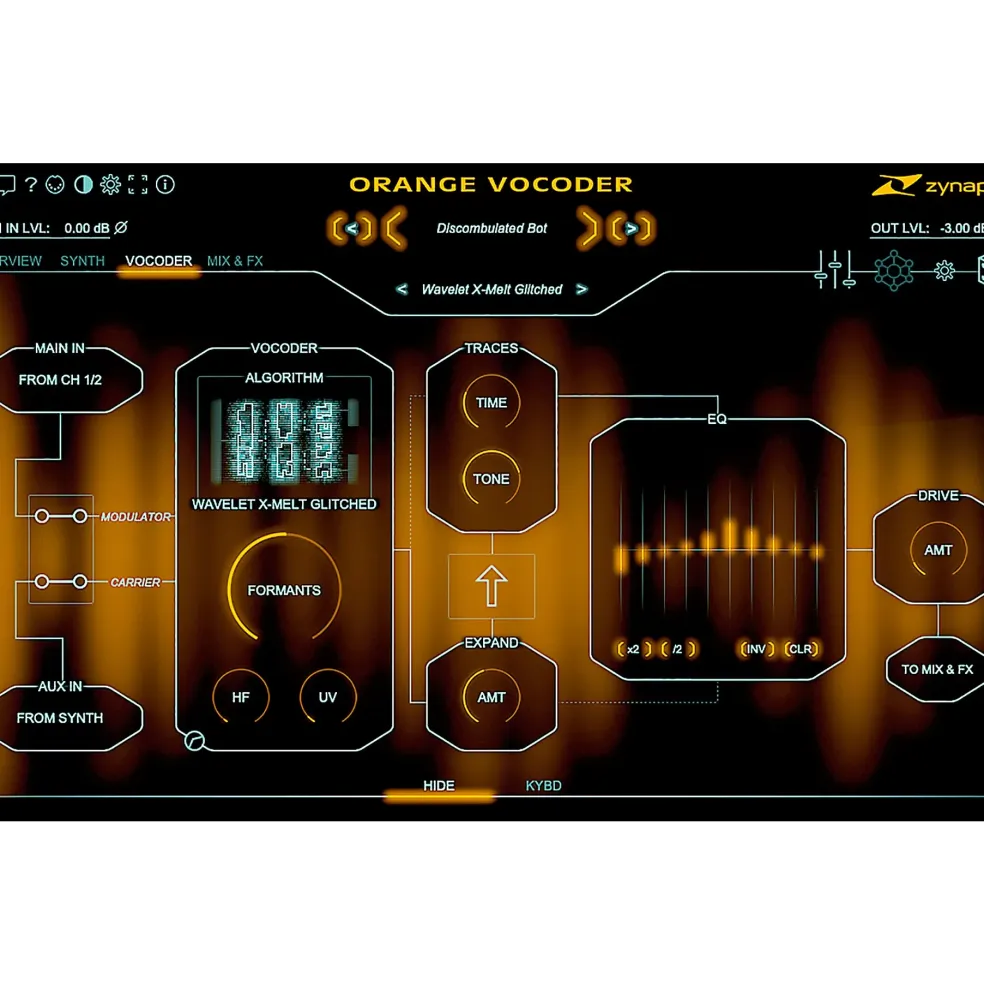 Zynaptiq ORANGE VOCODER IV Software Download